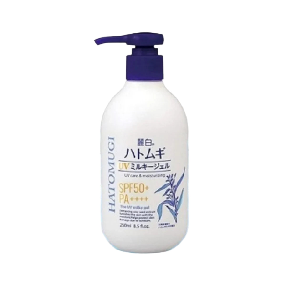 Reihaku Hatomugi UV Milky Gel SPF50+ PA++++ Pump 250mL