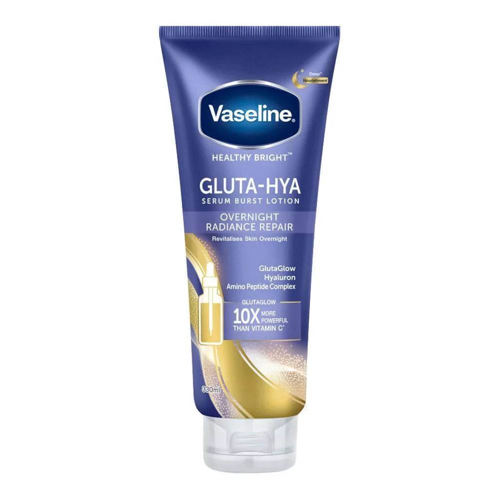 Vaseline® Gluta-Hya Serum Burst Lotion Overnight Radiance Repair 200ml