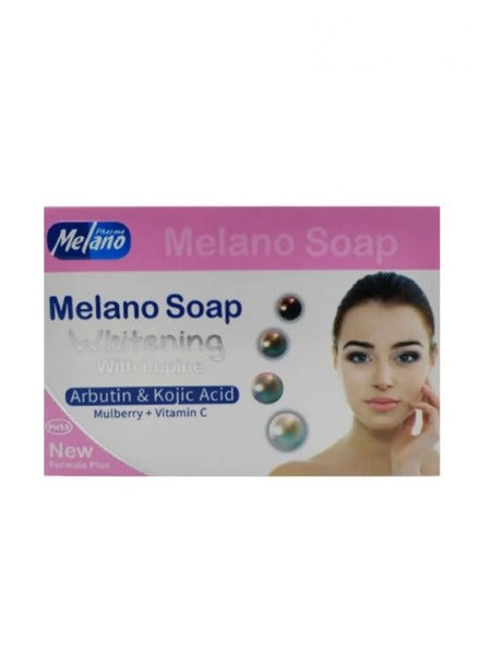 Melano Whitening Soap with Lupine, Arbutin and Kojic Acid Mulberry Vitamin C