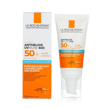 LRP ANTHELIOS UVMUNE 400 HYDRATING CREAM SPF50+ FOR SENSITIVE SKIN 50ML