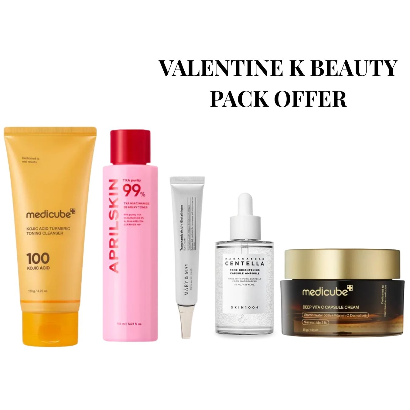 Valentine’s K Beauty pack offer