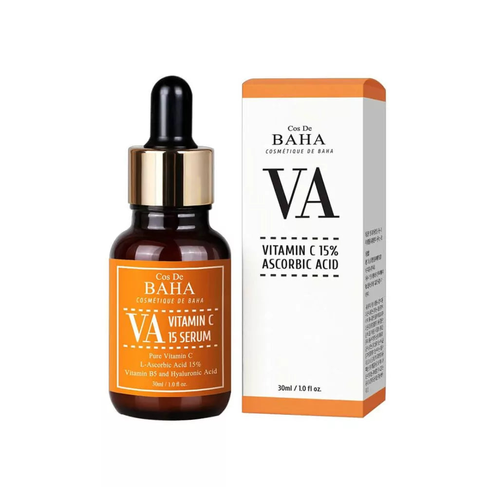 Cos De Baha Vitamin C Facial Serum with L-Ascorbic Acid 15% + Vitamin B5 30ML