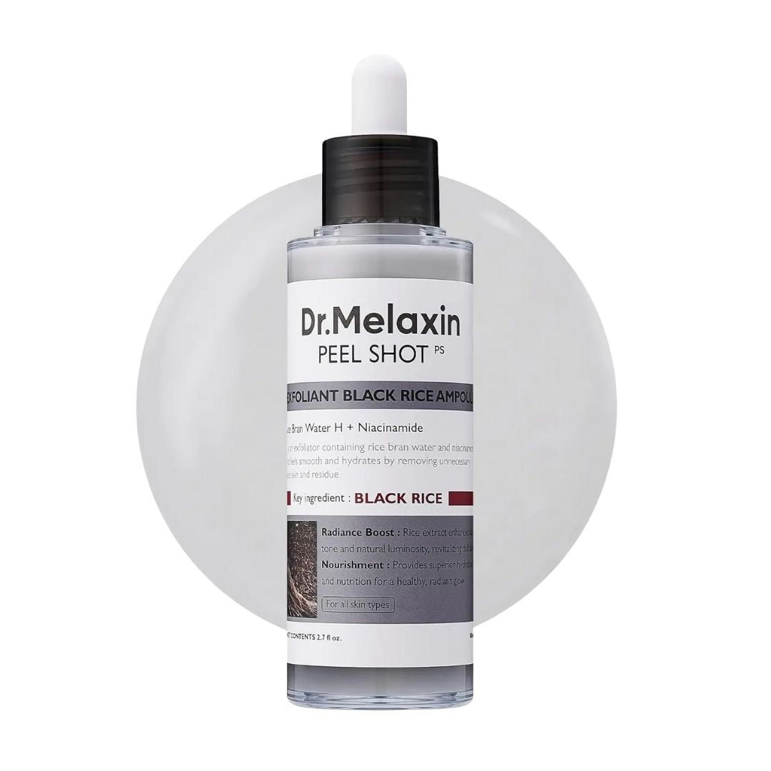 Dr.Melaxin Peel Shot Exfoliating Black Rice Ampoule 80ml
