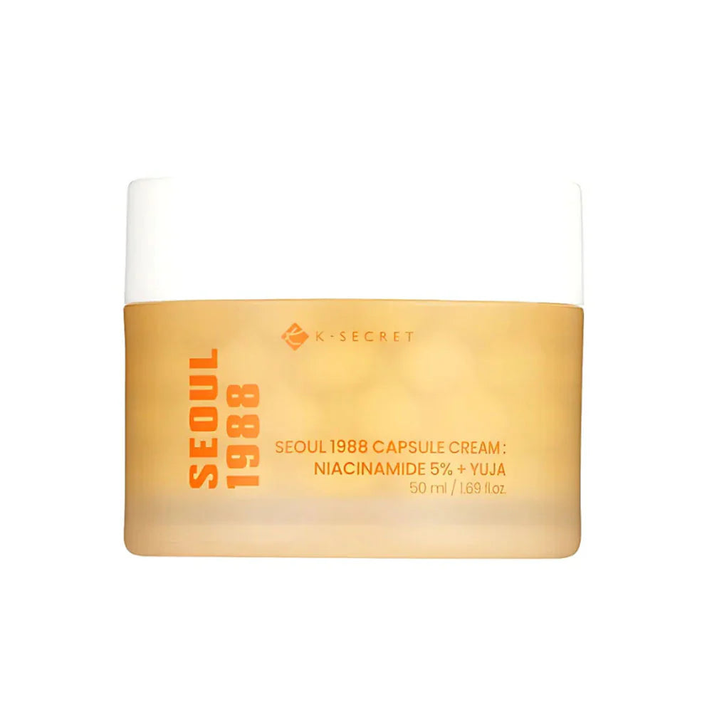 K SECRET SEOUL 1988 CAPSULE CREAM : NIACINAMIDE 5% + YUJA 50ML