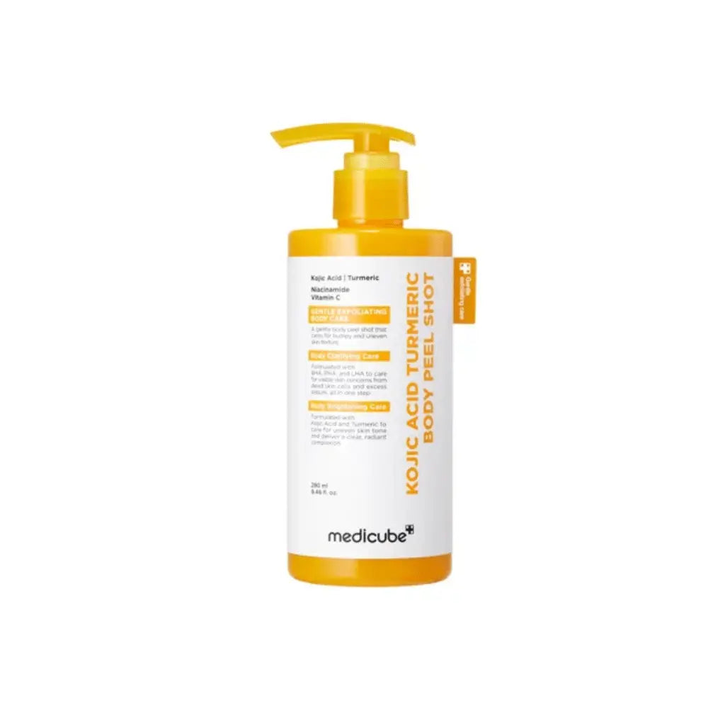 MEDICUBE Turmeric and Kojic Acid Body Scrub - 280ml