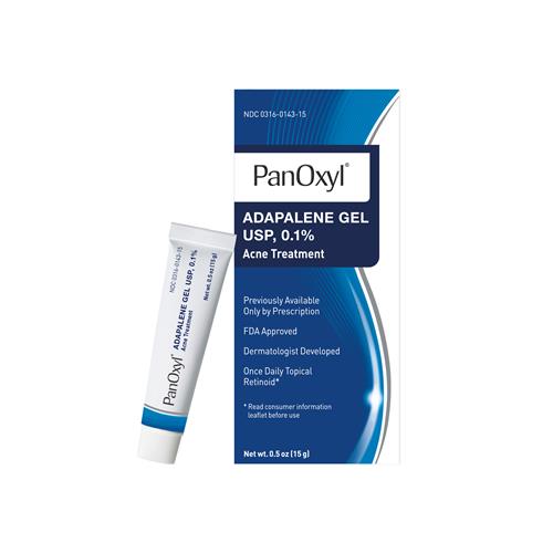 PanOxyl Adapalene 0.1% Leave-On Gel 0.5 oz 15g