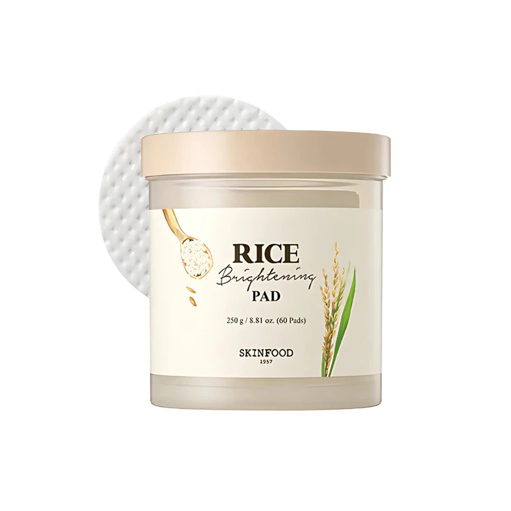 SKINFOOD - Rice Brightening Pad (60 pads)