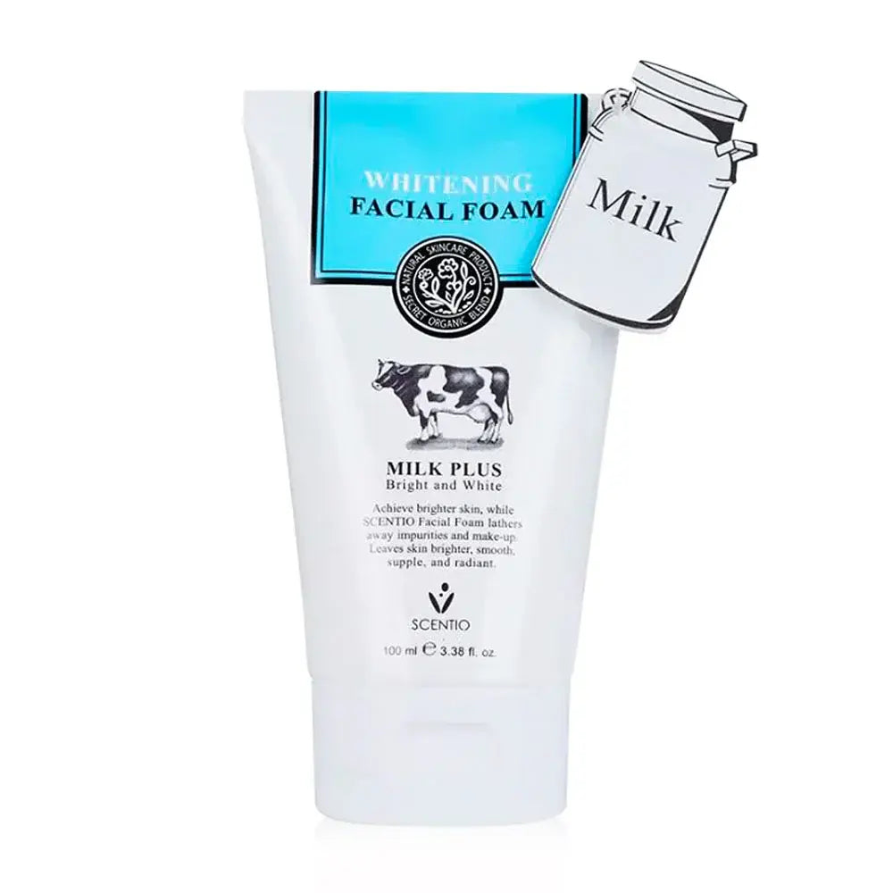 Scentio - Milk Plus Whitening Facial Foam 100 Ml.