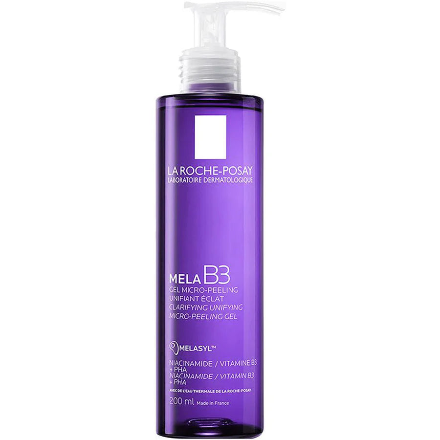 LA ROCHE-POSAY MELA B3 GEL MICRO-PEELING UNIFIANT ÉCLAT 200 ML