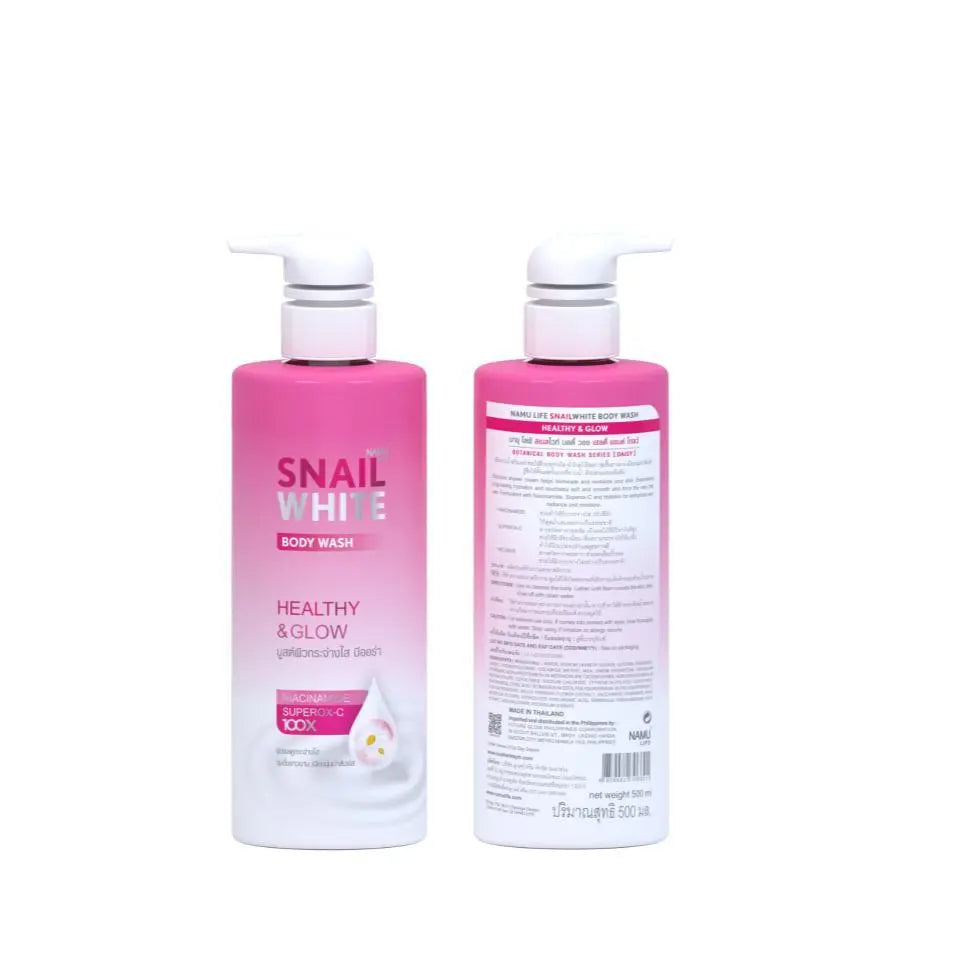 Namu Life SnailWhite - Body Wash Healthy & Glow Daisy 500ML