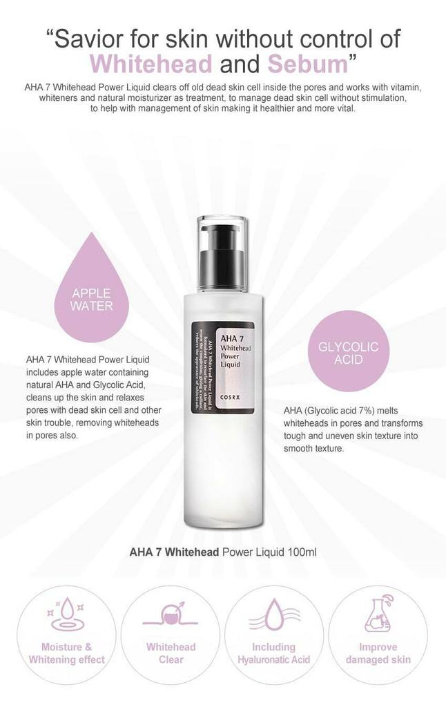 COSRX- AHA 7 WHITEHEAD POWER LIQUID
