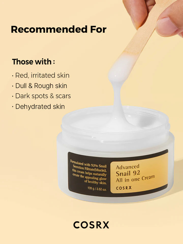 COSRX - ADVANCED SNAIL 92 ALL IN ONE CREAM 100g