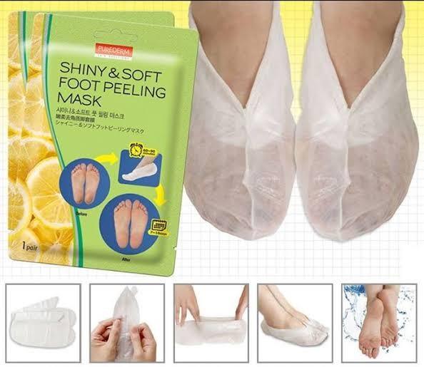 PUREDERM - SHINY & SOFT FOOT PEELING MASK