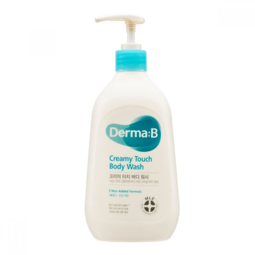 use DERMA B - CREAMY TOUCH BODY WASH 400ML