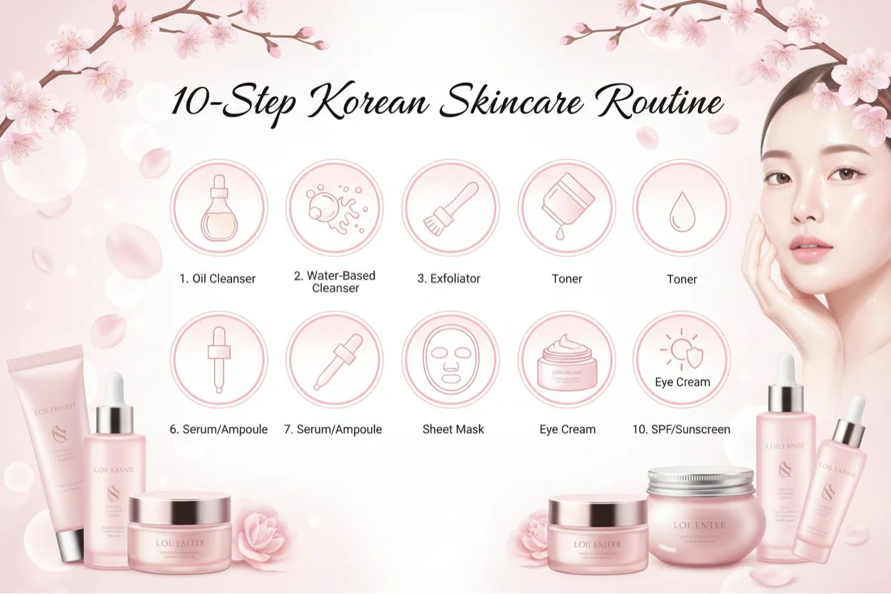 10 steps korean skincare