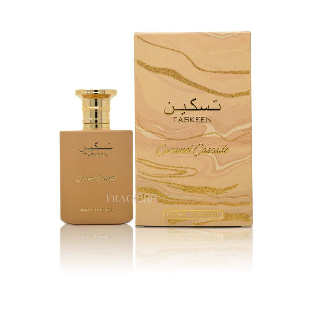 Eau De Parfum Paris Corner - Taskeen Caramel Cascade 100 Ml - Neuf - Parfum Unisexe Gourmand