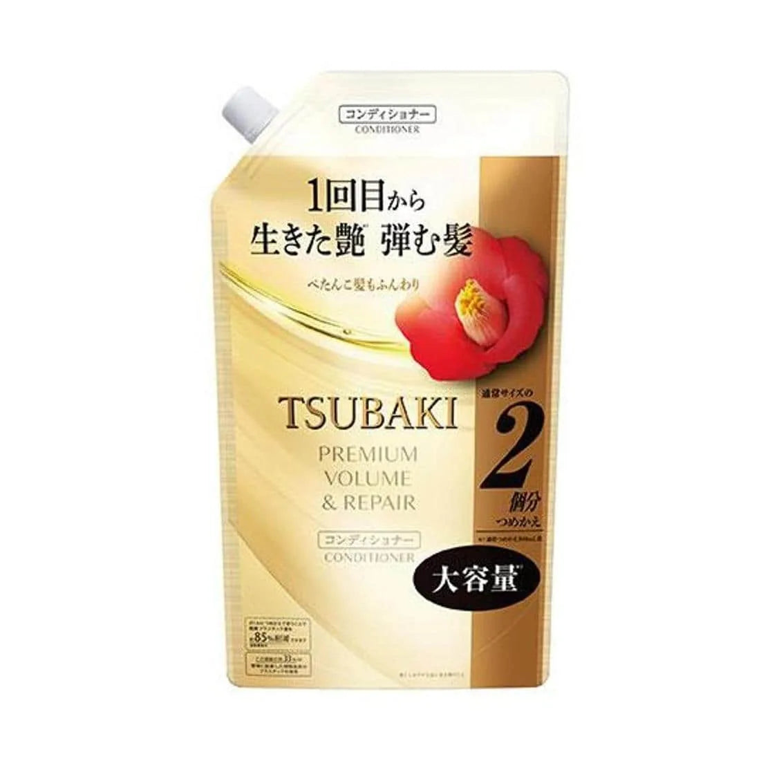 Shiseido TSUBAKI Premium Volume & Repair Conditioner (Refill / 600mL)