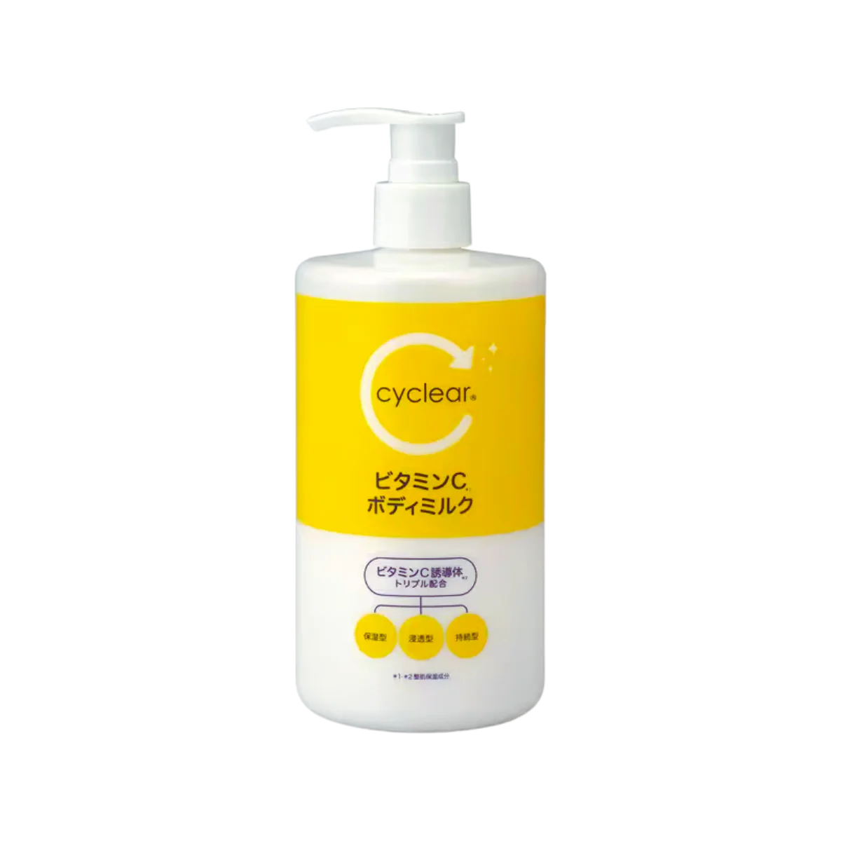 Kumano Yushi Cyclear Vitamin C Body Milk 400ml