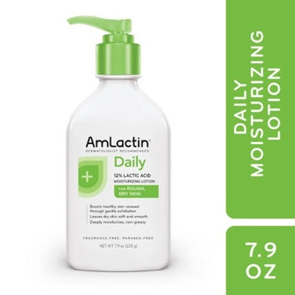 AmLactin Daily  moisturizing Lotion with 12% Lactic Acid 7.9 oz 225g