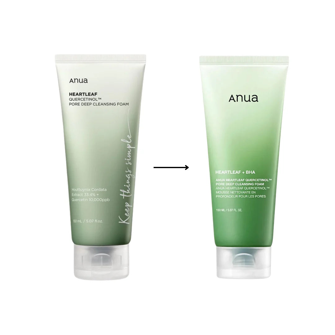 Anua - Heartleaf Quercetinol Pore Deep Cleansing Foam 150ml
