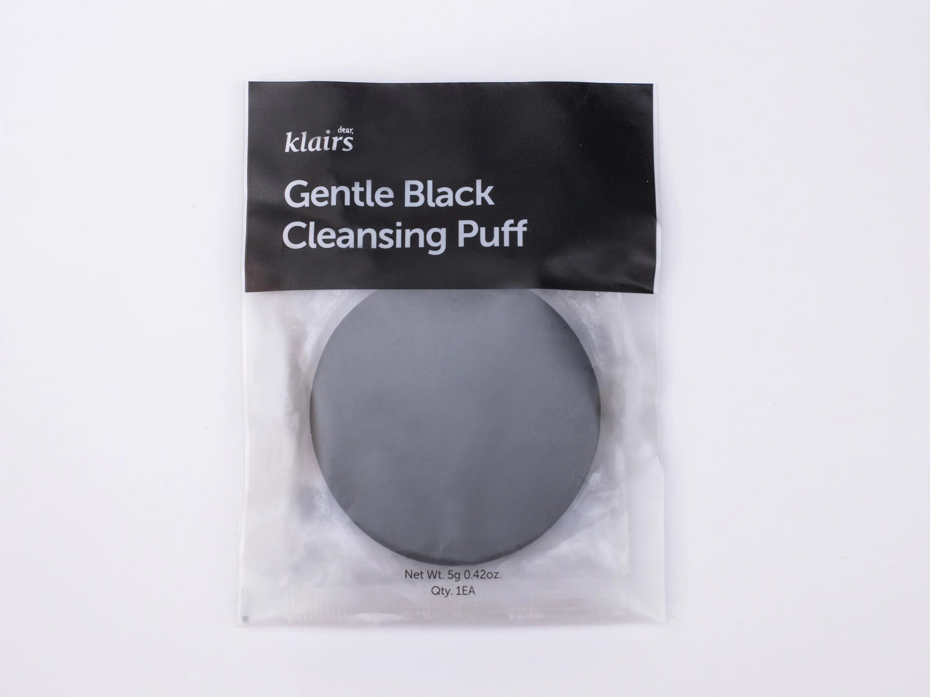 DEAR KLAIRS - GENTLE BLACK CLEANSING PUFF 1PC