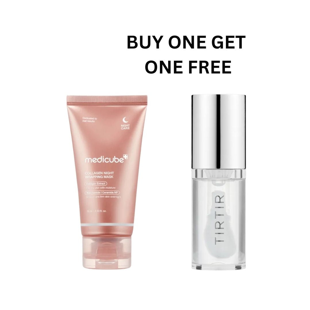 BOGOF- Medicube Collagen Night Wrapping Mask  + TIRTIR My Glow Lip Oil (Honey)