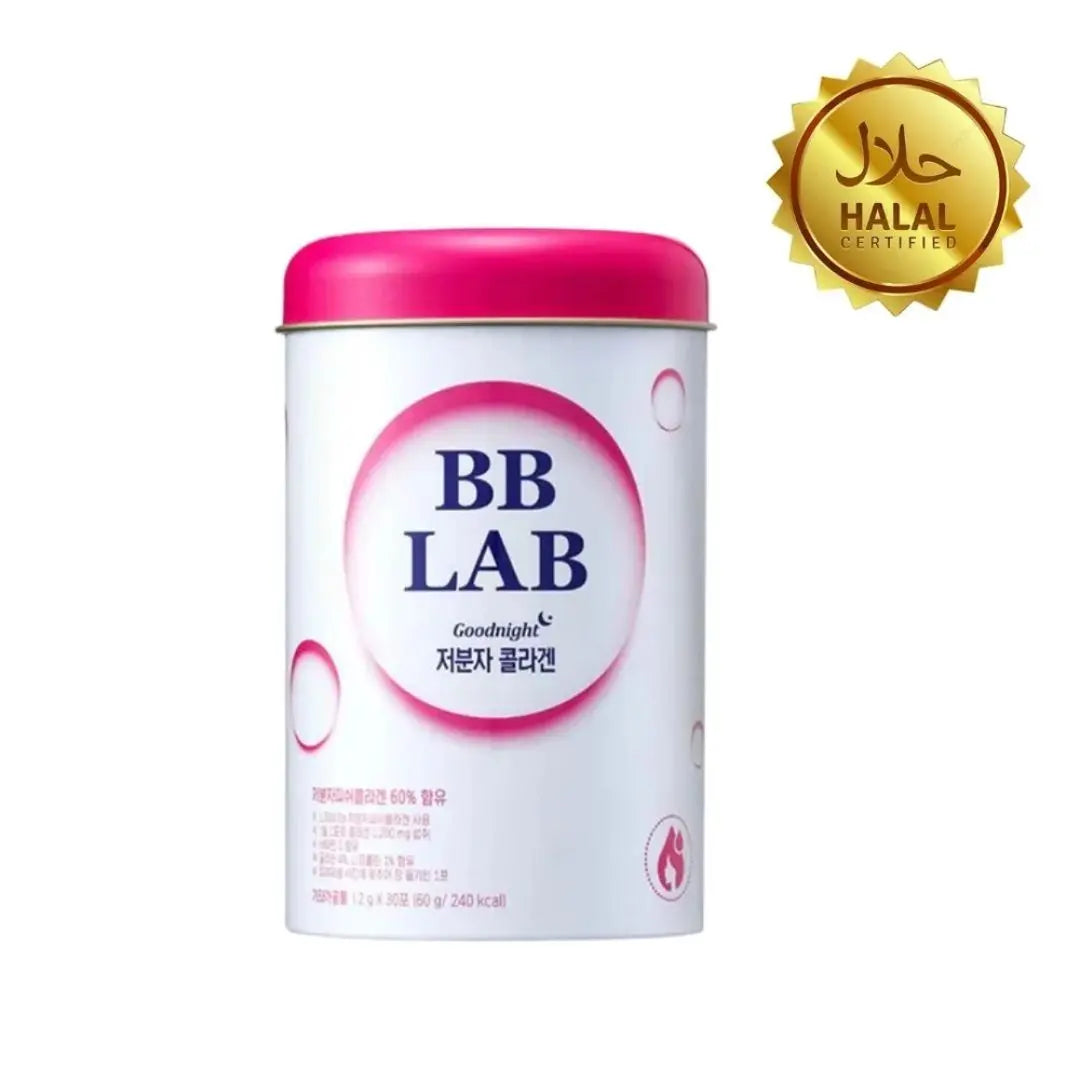 Nutrione - BB LAB (GOODNIGHT) LOW MOLECULAR COLLAGEN (HALAL) 30 sachets 60G
