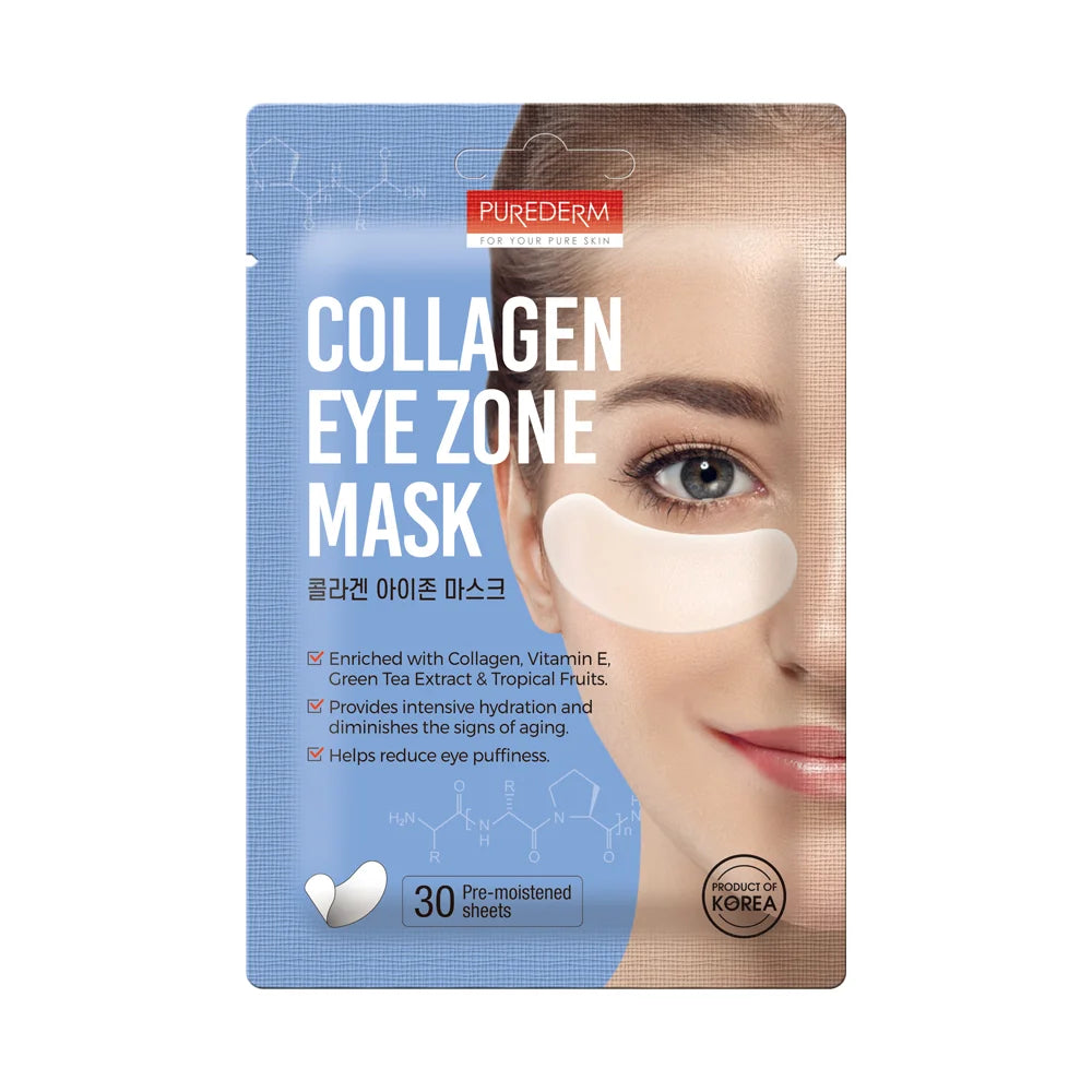 PUREDERM Collagen Eye Zone Mask,30 pcs