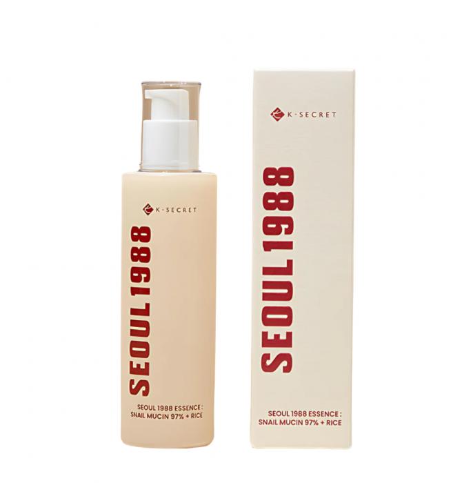 SEOUL 1988 Essence : Snail Mucin 97% + Rice 100ml