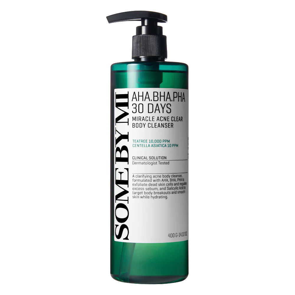 SOME BY MI - AHA,BHA,PHA 30 DAYS MIRACLE ACNE BODY CLEANSER 400g