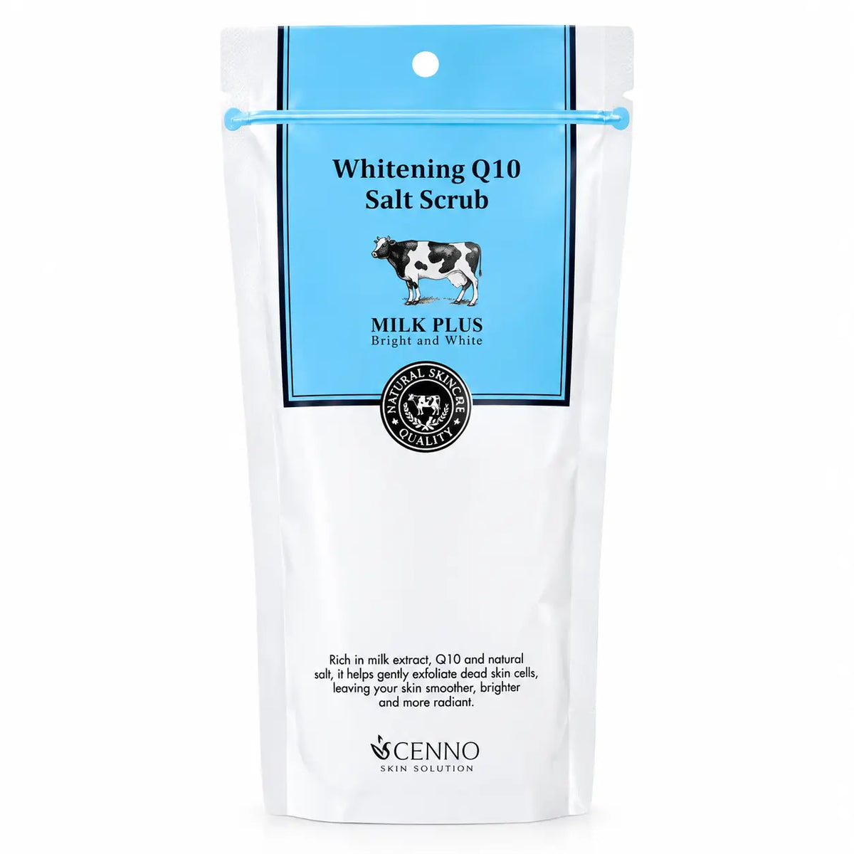 Scentio - Milk Plus Whitening Q10 Salt Scrub 300ml