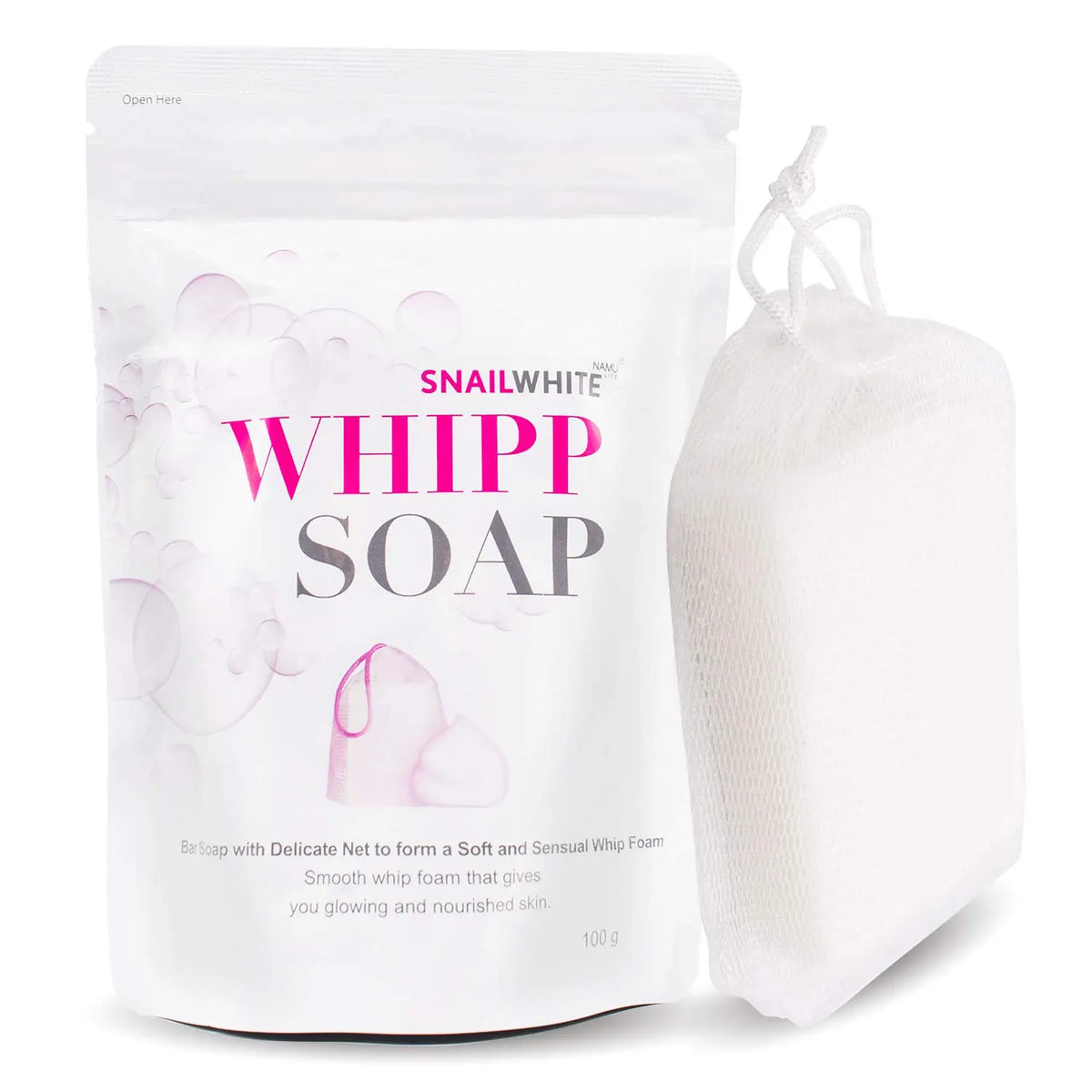 Snail whipp soap 