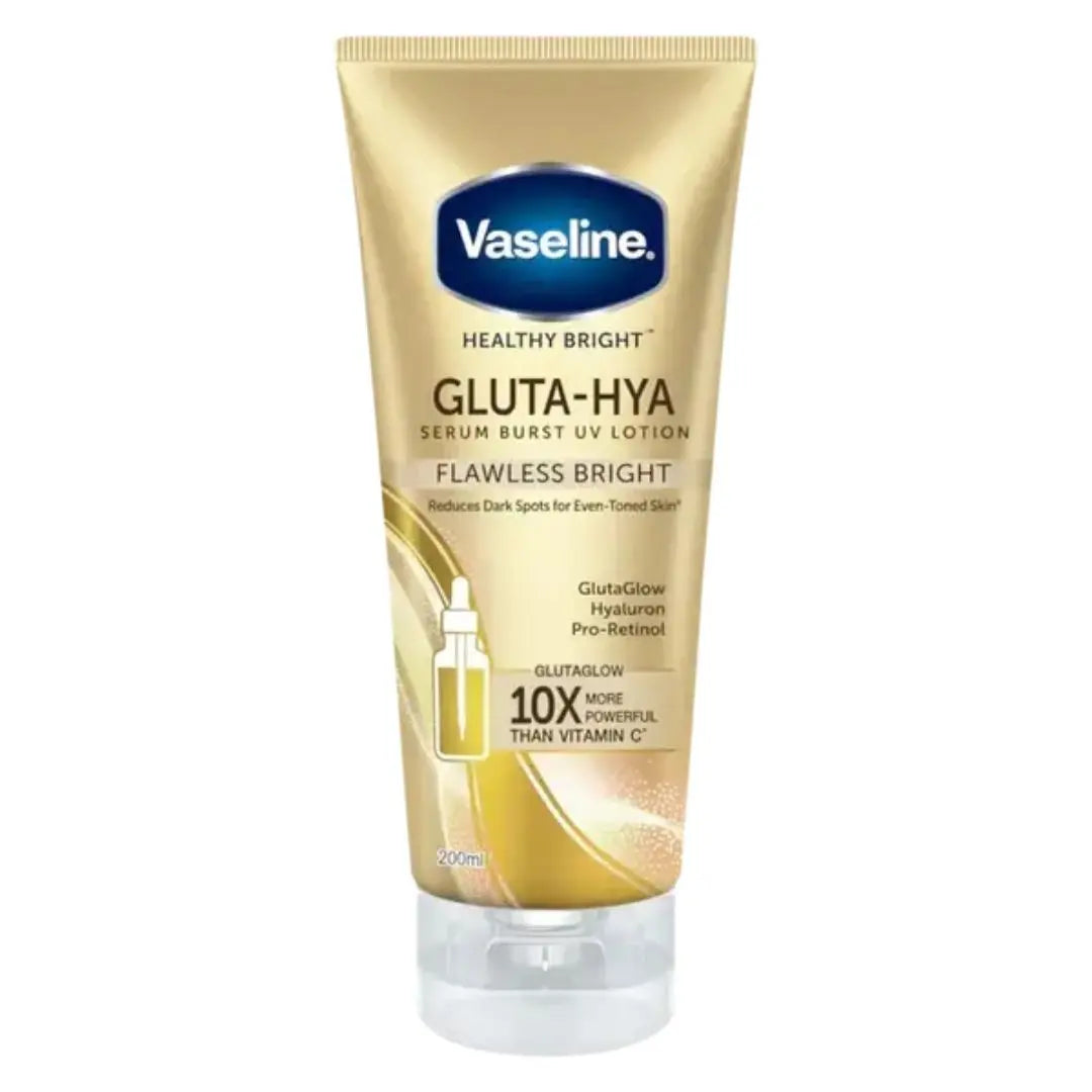 Vaseline Gluta-Hya Serum Burst Lotion UV Flawless Bright

