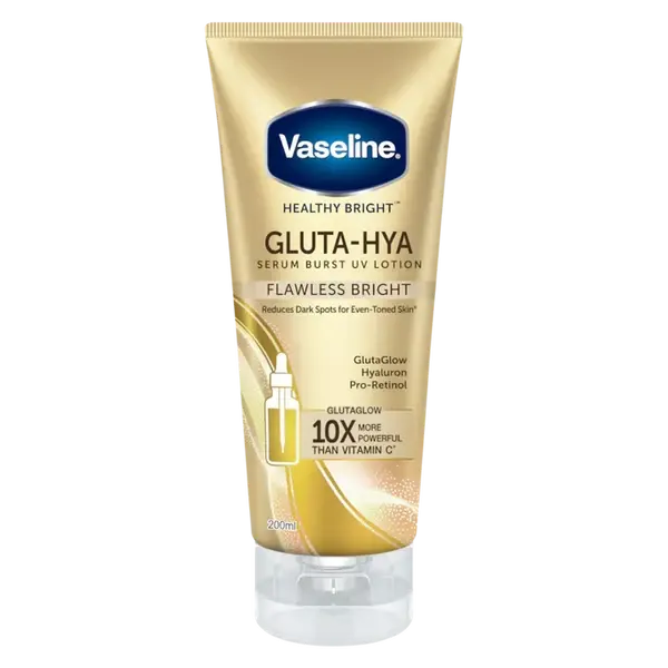 Vaseline Gluta-Hya Serum Burst Lotion UV Flawless Bright