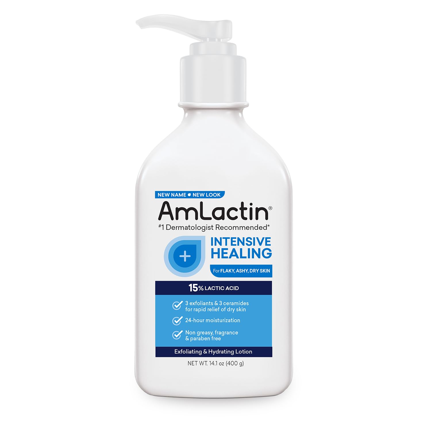 Amlactin Intensive Healing Lotion with 15% Lactic Acid 225g