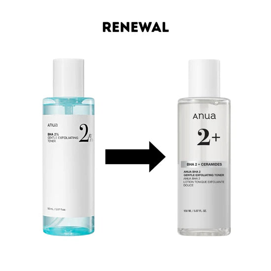 ANUA BHA 2% GENTLE EXFOLIATING TONER 150ML