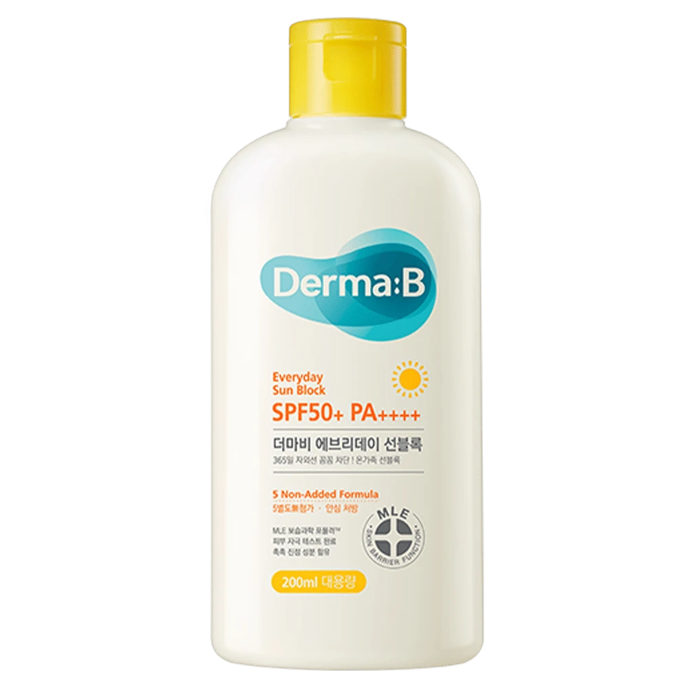 DERMA B - EVERYDAY SUN BLOCK SPF50+ PA++++ 200ml