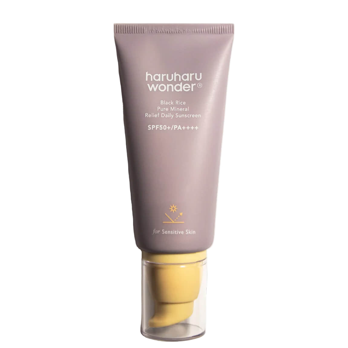 Haruharu BLACK RICE pure mineral relief daily sunscreen SPF50+ PA++++ 50ml