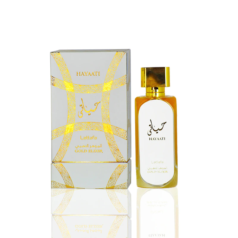 Hayaati Gold Elixir - Eau De Parfum Spray (100 ml - 3.4Fl oz) by Lattafa