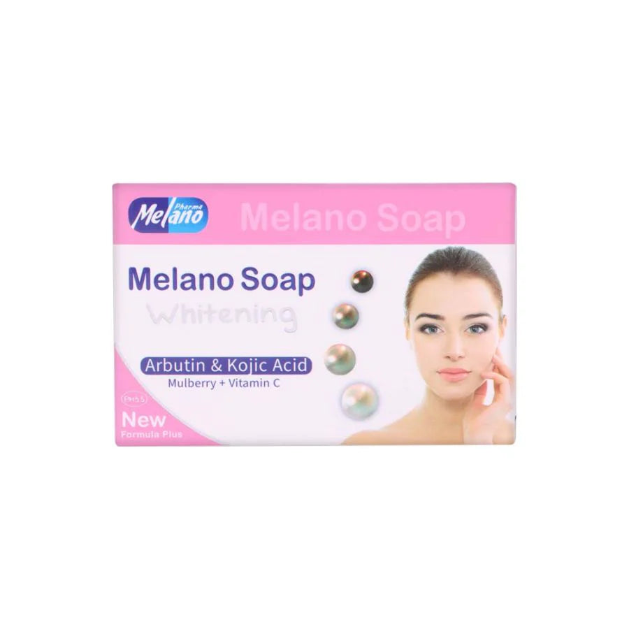 Melano Whitening Soap with Arbutin and Kojic Acid Mulberry Vitamin C
