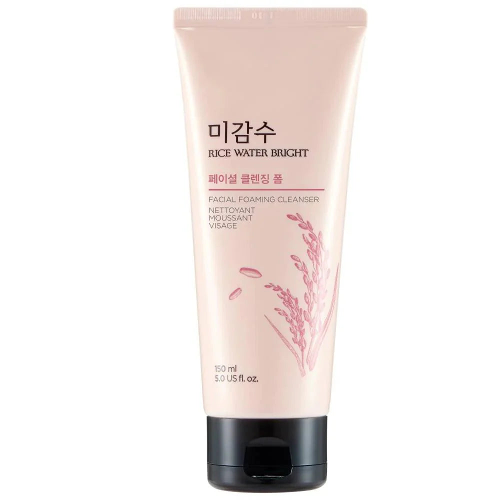 Face water bright  facial foaming cleancer