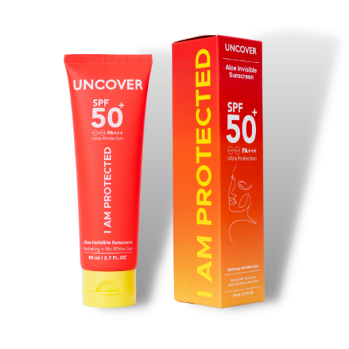 UNCOVER Aloe Invisible Sunscreen 80ML