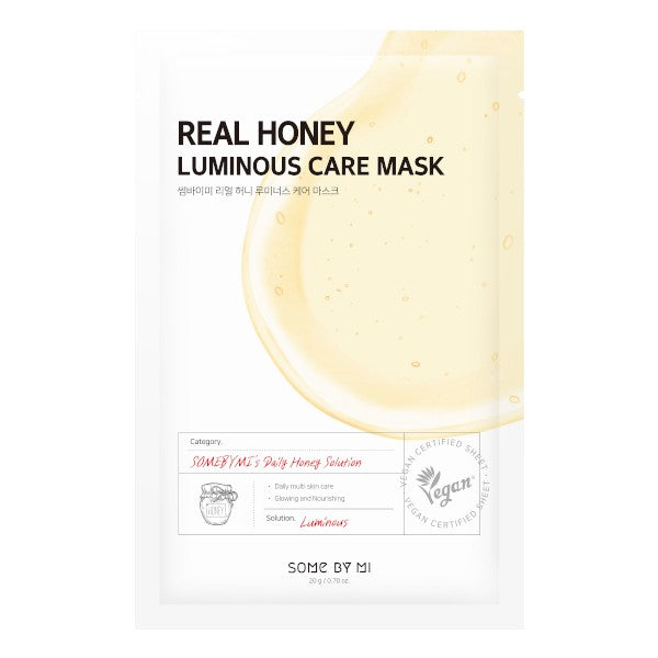 SOME BY MI REAL CARE MASK SHEET 20gr || Glowsecret