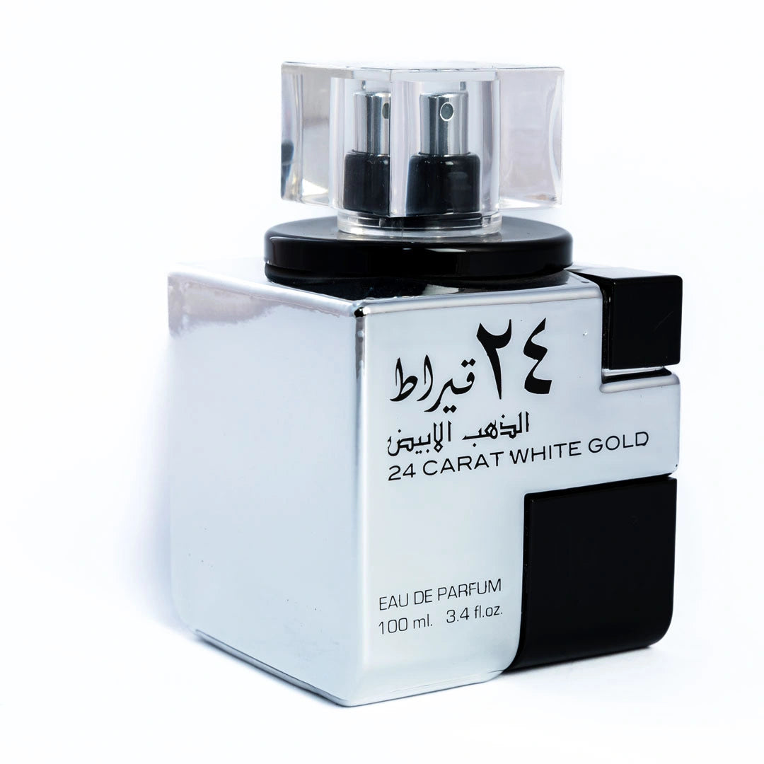 24 CARAT WHITE GOLD Lattafa Perfumes 100ML