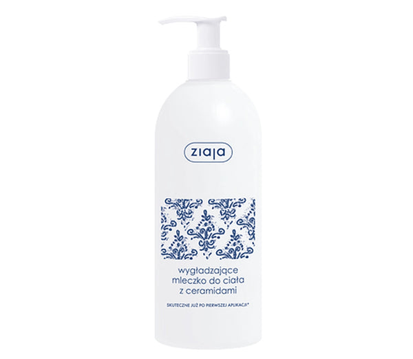 ziaja smoothing body lotion with ceramides