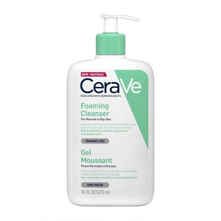 CeraVe FOAMING FACIAL CLEANSER 473ml NORMAL TO OILY
