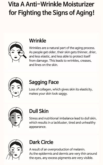 TIAM VITA A ANTI-WRINKLE MOISTURIZER 80ml