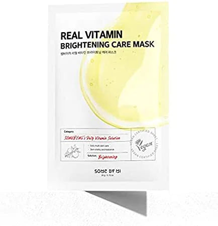 Real vitamin brightening care mask
